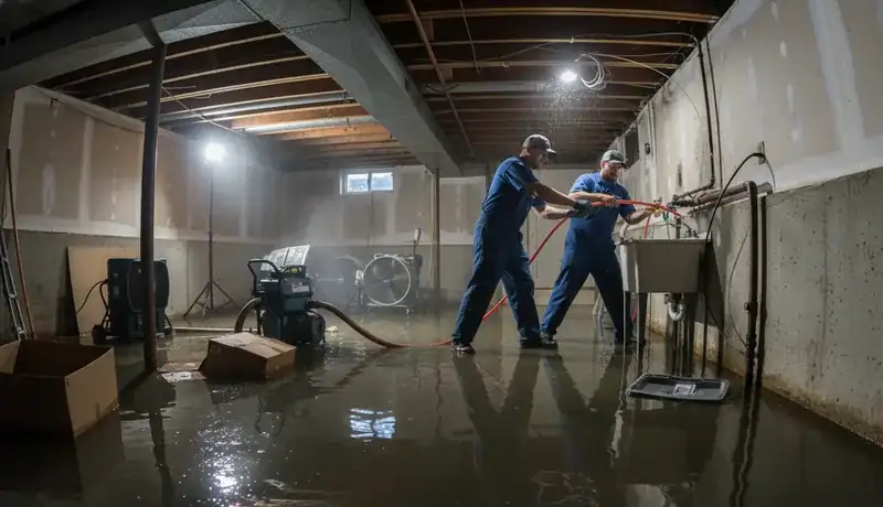 Expert Plumbing Pro - emergency-burst-pipe-repair-for-a-flooded-basement-in-the-lake-arbor-area