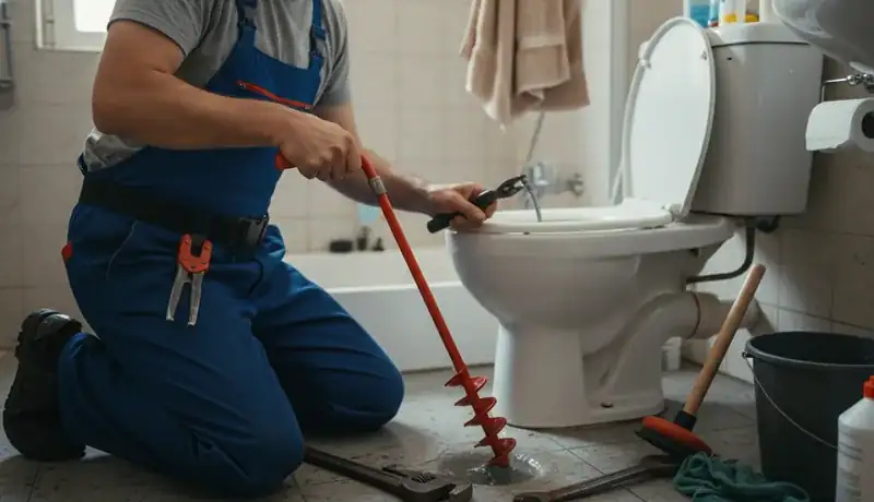 Expert Plumbing Pro - clogged-toilet-repair