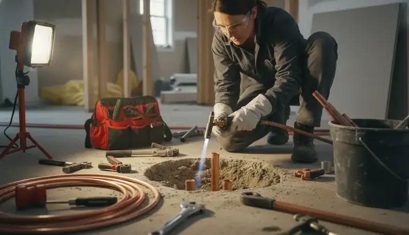 Expert Plumbing Pro - slab-leak-repair